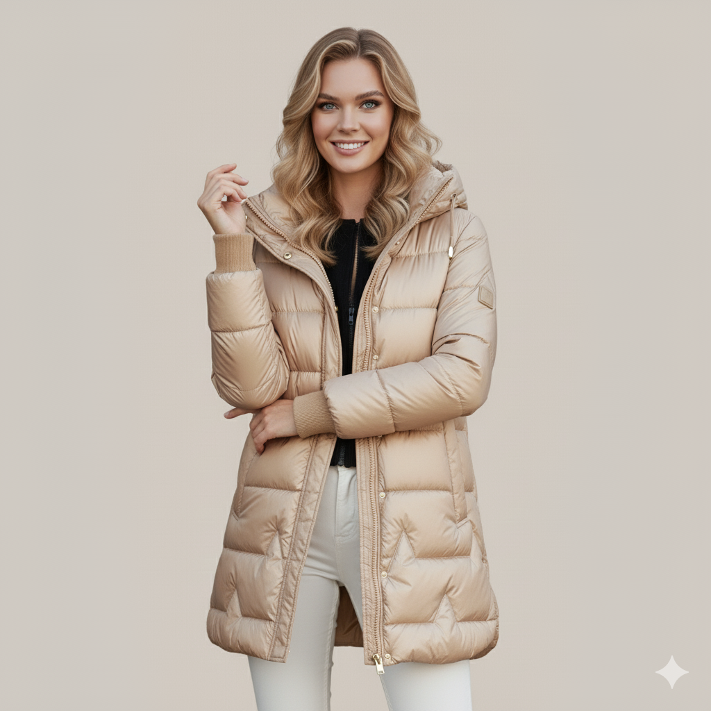 Hilda Warm Autumn Coat With Hood