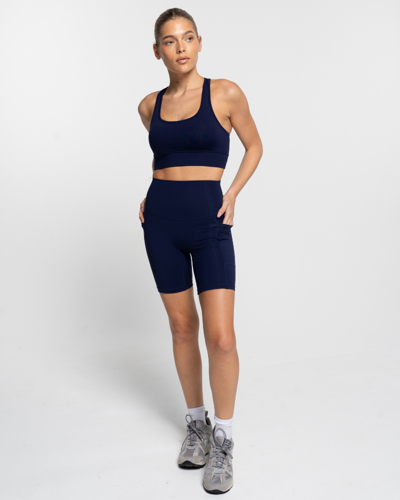 Racer Crop - Marine