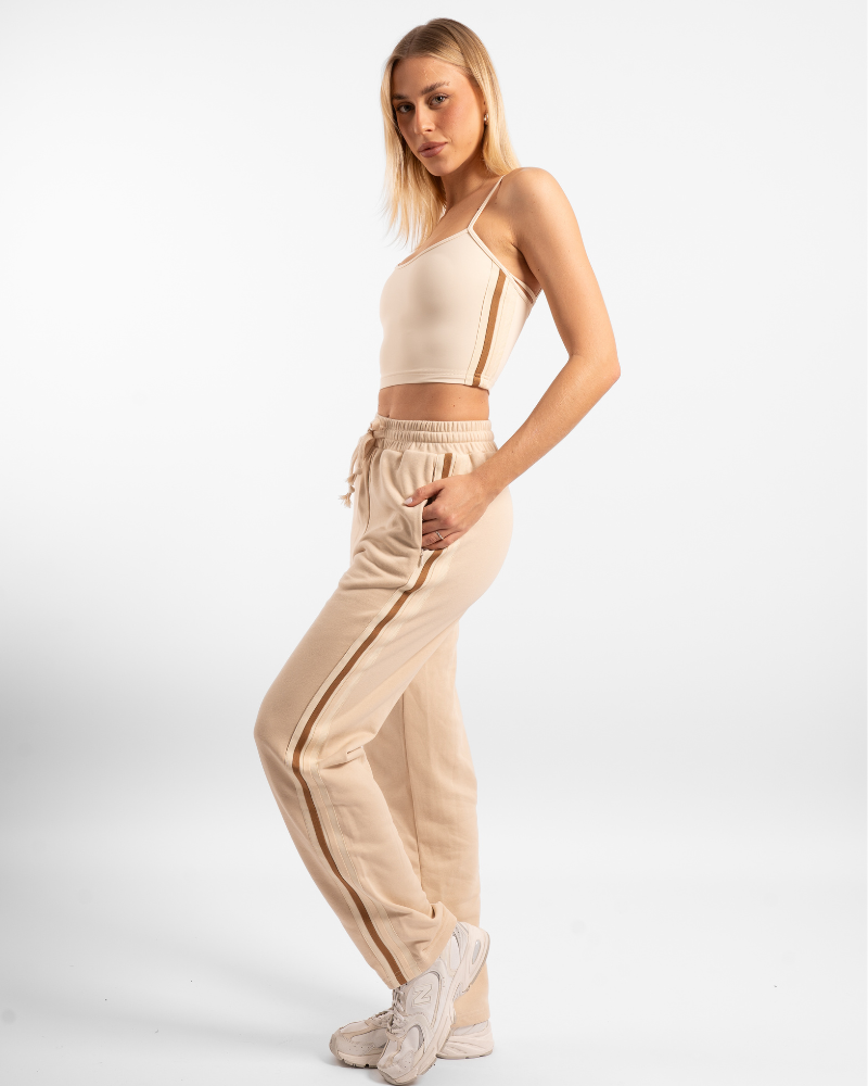 Lounge Tank - Off-White/Sand