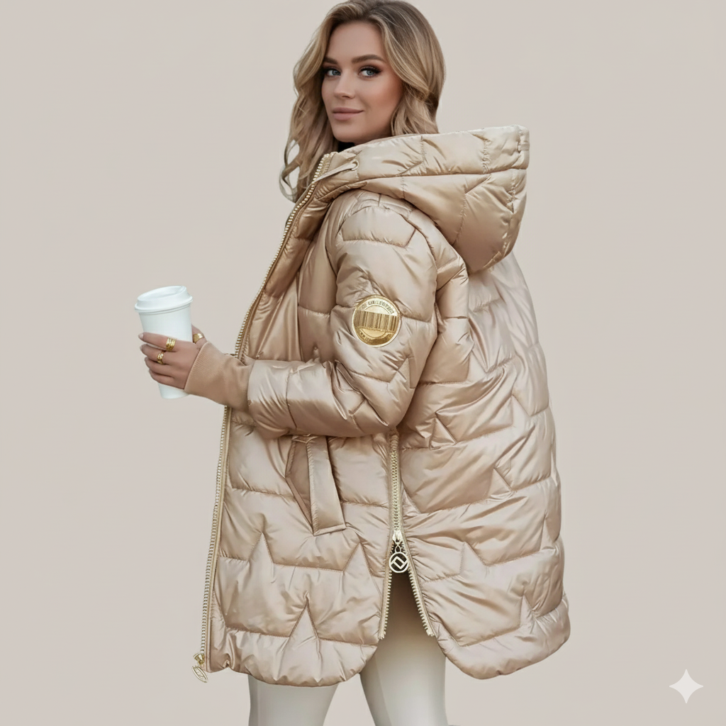 Hilda Warm Autumn Coat With Hood